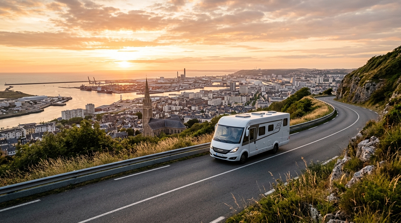 Pronájem obytných vozů Le Havre - Kompletní průvodce 2026